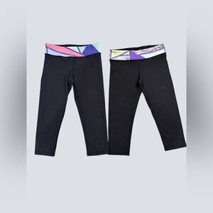 2 Pack Ivivva Cropped Leggings